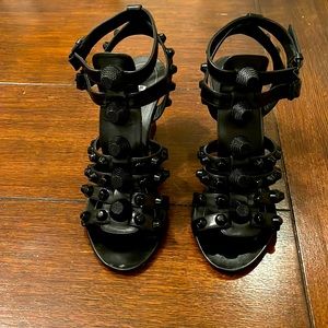 Designer wedges worn a few times, great condition. Minor skuff in right heel